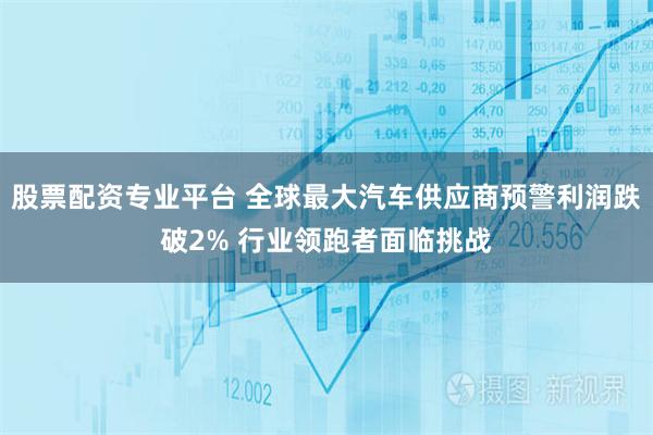股票配资专业平台 全球最大汽车供应商预警利润跌破2% 行业领跑者面临挑战